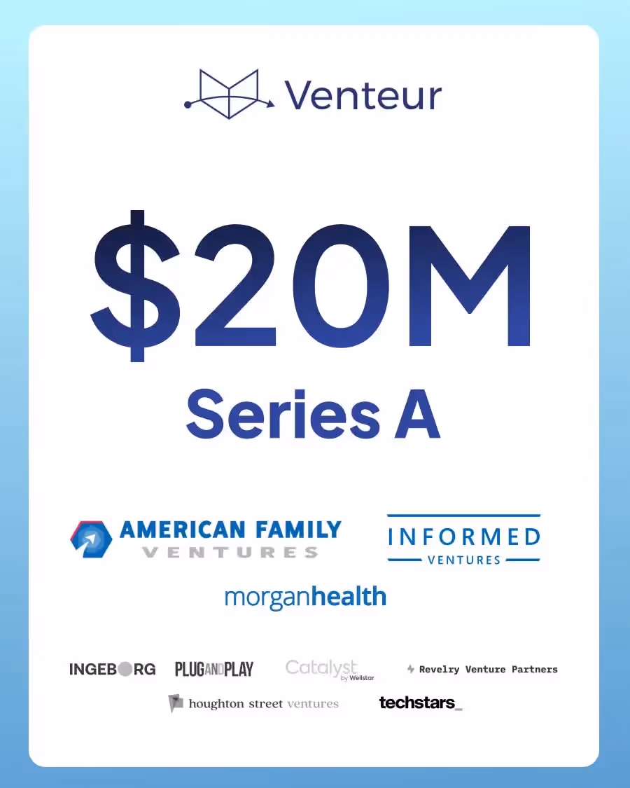 Venteur Secures $20M Series A to Transform Health Insurance Through AI-Powered Choice